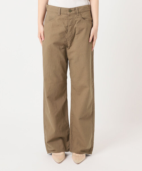 plage(プラージュ)の「JOHNBULL / ジョンブル 別注 CTN LNN WIDE パンツ(その他パンツ・レディース・ホワイト/カーキ・38/36/34)」の16枚目の写真