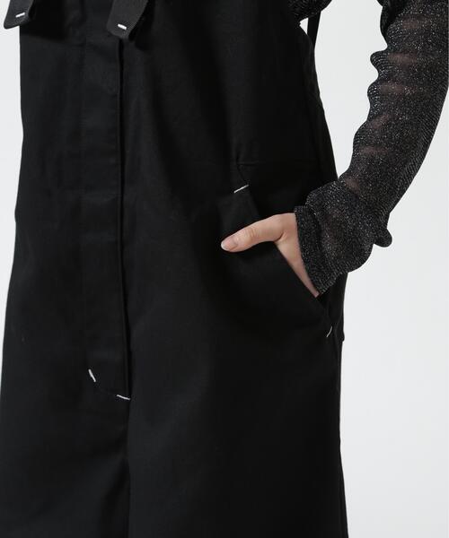 UN3D.(アンスリード)の「UN3D.× Dickies/アンスリード× ディッキーズ/BIG PANTS AIO /ビッグパンツオールインワン(つなぎ/オールインワン・レディース・ブラック・38)」の6枚目の写真