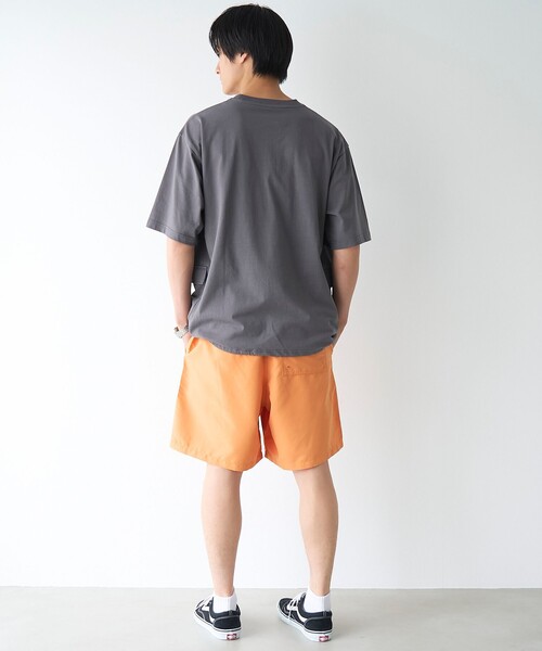 coen(コーエン)の「ポリピーチイージーショートパンツ(その他パンツ・メンズ・ブラック/オレンジ/オリーブ/ベージュ・L/M/S/XL)」の14枚目の写真