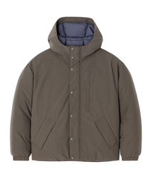 HOODED GOOSE DOWN JUMPER [GRAY]