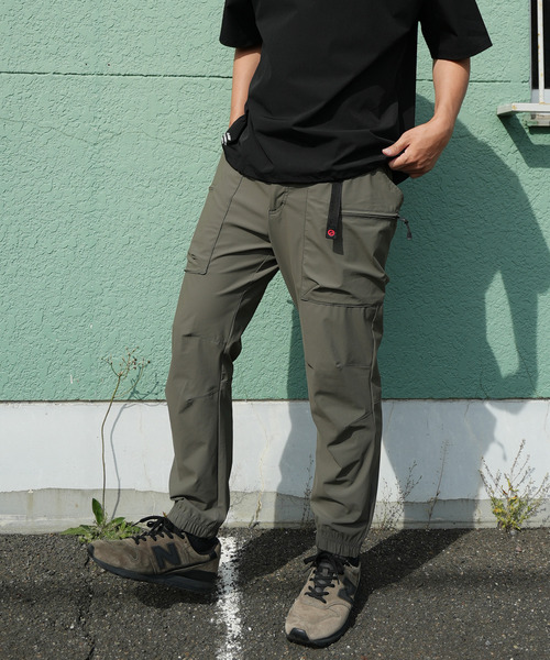 ZIP FIVE（ジップファイブ）の「OUTDOOR PRODUCTS 接触冷感 2WAYストレッチ ナイロントリコット ワーククライミングジョガーパンツ（その他パンツ・メンズ・カーキ系/ベージュ/ブラック/ネイビー系・X-LARGE/LARGE/MEDIUM）」の3枚目の写真