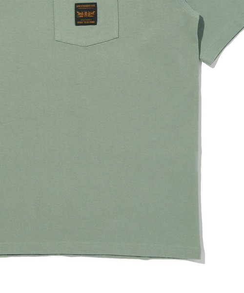 Levi's(リーバイス)の「Levi's/リーバイス WORKWEAR ポケットTシャツ(Tシャツ/カットソー・メンズ・グリーン・S/M/L)」の8枚目の写真