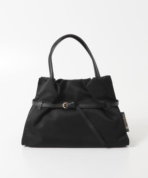 URBAN RESEARCH ROSSO WOMEN(アーバンリサーチ ロッソ)の「VIOLAd’ORO ナイロンドロストトートM(トートバッグ・レディース・ベージュ/ブラック・MEDIUM)」の1枚目の写真