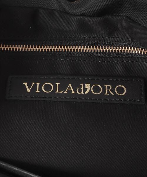URBAN RESEARCH ROSSO WOMEN(アーバンリサーチ ロッソ)の「VIOLAd’ORO ナイロンドロストトートM(トートバッグ・レディース・ベージュ/ブラック・MEDIUM)」の8枚目の写真