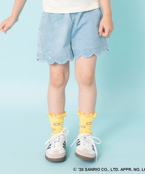 BRANSHES(ブランシェス)の「【サンリオキャラクターズ】ワンポイント刺しゅう総柄ソックス(ソックス/靴下・キッズ・レッド/イエロー・L/M/19-21㎝)」の6枚目の写真