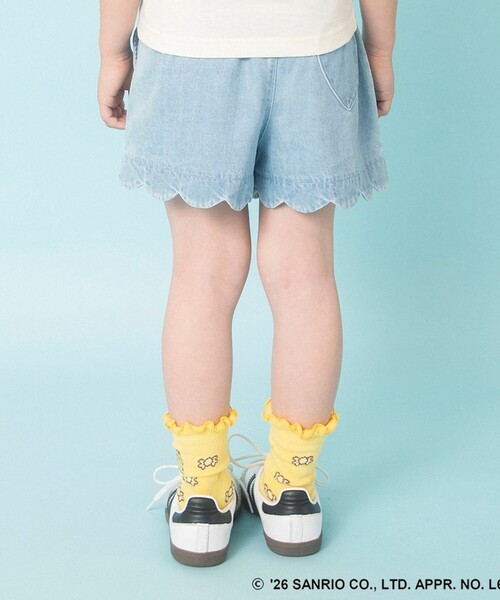 BRANSHES(ブランシェス)の「【サンリオキャラクターズ】ワンポイント刺しゅう総柄ソックス(ソックス/靴下・キッズ・レッド/イエロー・L/M/19-21㎝)」の8枚目の写真