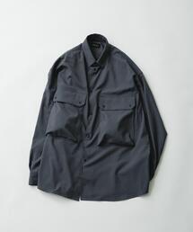 『UVカット/静電気防止/イージーケア』SMOOTH WOOLYLIKE LONG-SLEEVE SHIRTS