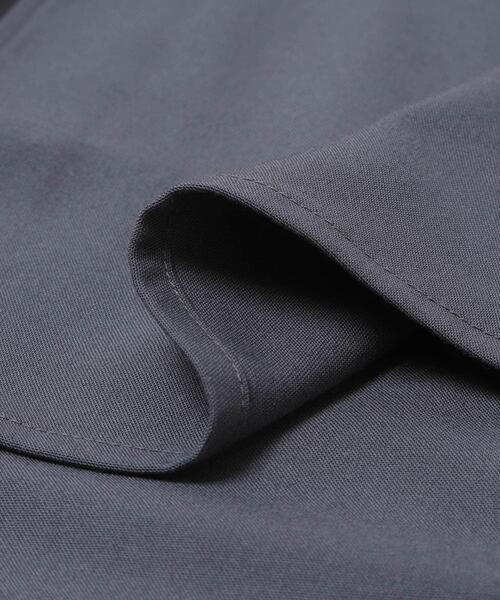 EKAL(エカル)の「『UVカット/静電気防止/イージーケア』SMOOTH WOOLYLIKE LONG-SLEEVE SHIRTS(シャツ/ブラウス・メンズ・チャコールグレー/ブラック/ブラウン・MEDIUM/LARGE)」の10枚目の写真