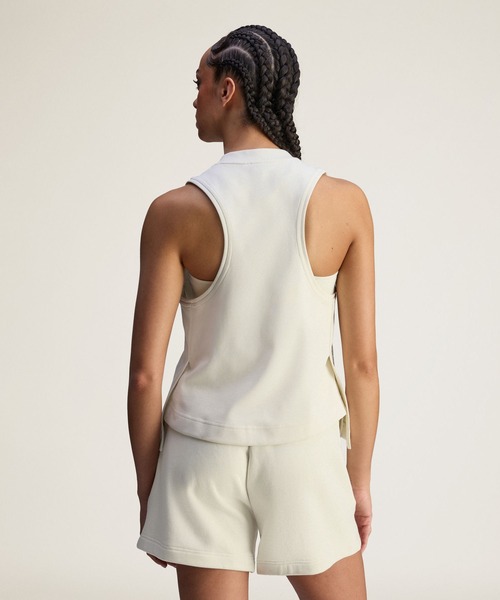 adidas by Stella McCartney(アディダスバイステラマッカートニー)の「adidas by Stella McCartney ロゴ タンクトップ / ヨガウェア【adidas by Stella McCartney】 / アディダス adidas(タンクトップ・レディース・ベージュ系その他・SMALL/MEDIUM/LARGE/X-LARGE/XX-LARGE)」の2枚目の写真