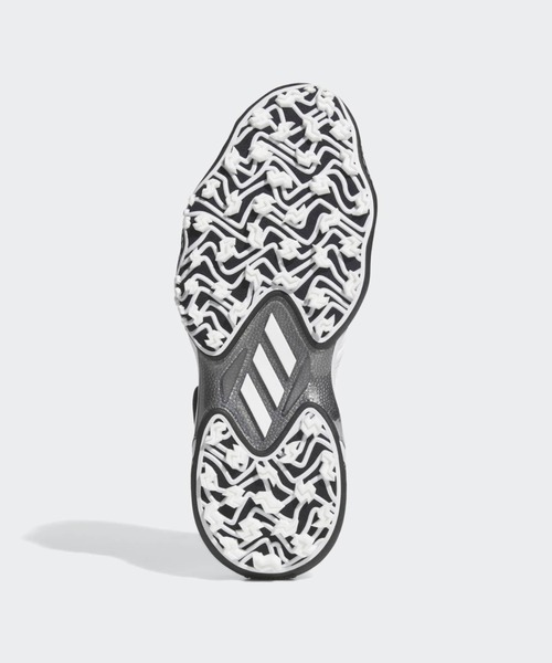 adidas(アディダス)の「コードカオス 25 ミッド ボア【adidas Golf/アディダスゴルフ】(スニーカー・メンズ・ホワイト×ブラック・22.5cm/23.0cm/23.5cm/24.0cm/24.5cm/25.0cm/25.5cm/26.0cm/26.5cm/27.0cm/27.5cm/28.0cm/28.5cm/29.0cm)」の3枚目の写真