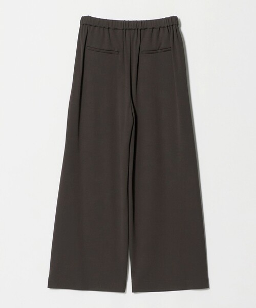 UNITED ARROWS（ユナイテッドアローズ）の「Spiree ジャージー ワイドパンツ（スラックス・レディース・ブラック/ダークブラウン・38/36）」の12枚目の写真