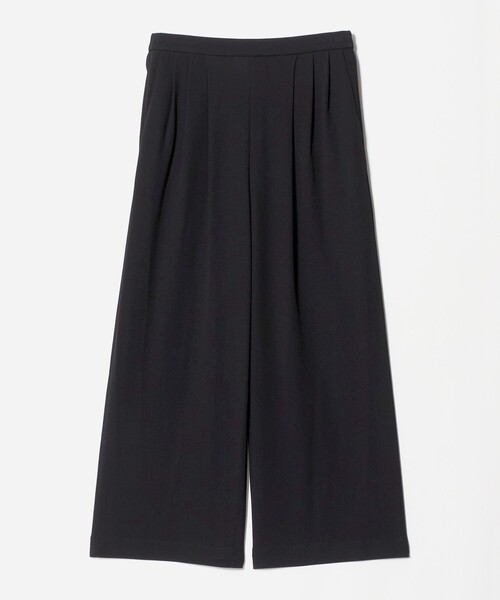 UNITED ARROWS（ユナイテッドアローズ）の「Spiree ジャージー ワイドパンツ（スラックス・レディース・ブラック/ダークブラウン・38/36）」の19枚目の写真