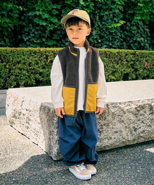 F.O.KIDS(エフオーキッズ)の「キャップ(キャップ・キッズ・ネイビー/レインボー/ベージュ/ブラック・50/54/58)」の7枚目の写真