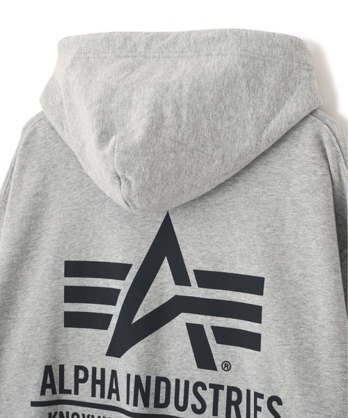 Alpha Industries(アルファインダストリーズ)の「【日本限定】Alpha Industries/アルファ インダストリーズ/ALPHA RED RIBBON HOODIE/アルファ レッド リボン フーディー(パーカー・メンズ・ブラック/ネイビー/グレー/オリーブ/オートミール・S/M/L/2XL/XL)」の10枚目の写真
