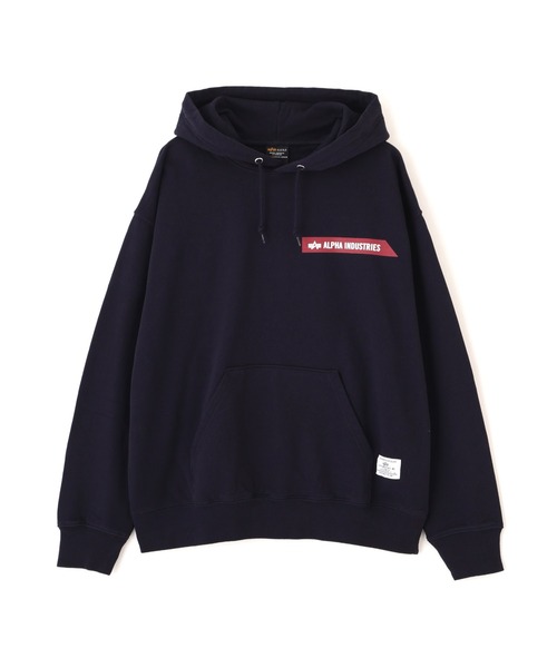 Alpha Industries(アルファインダストリーズ)の「【日本限定】Alpha Industries/アルファ インダストリーズ/ALPHA RED RIBBON HOODIE/アルファ レッド リボン フーディー(パーカー・メンズ・ブラック/ネイビー/グレー/オリーブ/オートミール・S/M/L/2XL/XL)」の14枚目の写真
