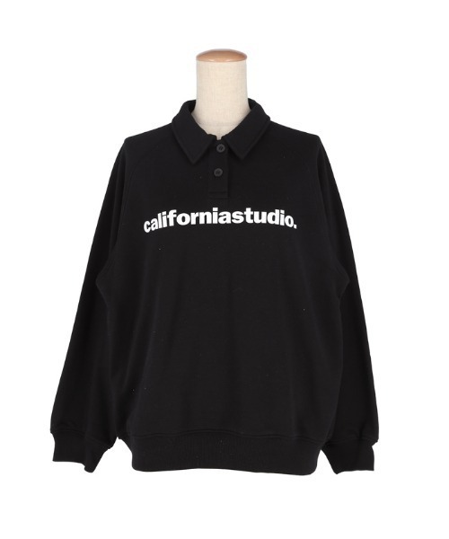 coca（coca）（コカ）の「ユース　ポロスウェットプルオーバー（スウェット・レディース・ブラック/ホワイト・M/L/S）」の15枚目の写真