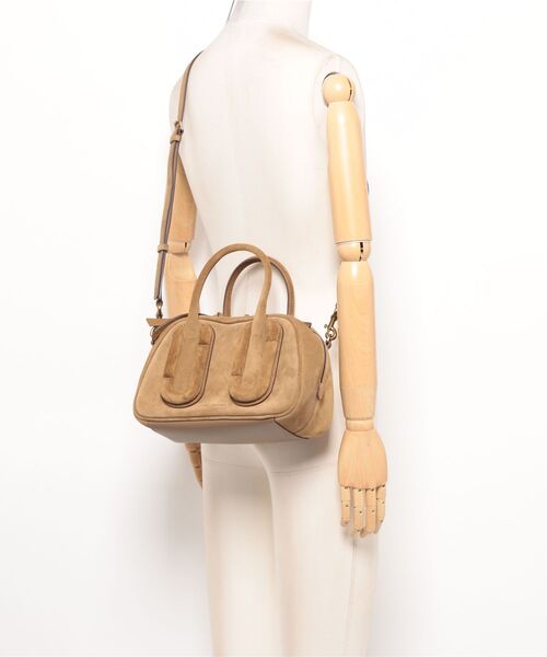 MARC JACOBS（マークジェイコブス）の「SUEDE BABE BAULETTO/スエード ベイブ バウレット（ショルダーバッグ・レディース・ベージュ系その他・ONE SIZE）」の7枚目の写真