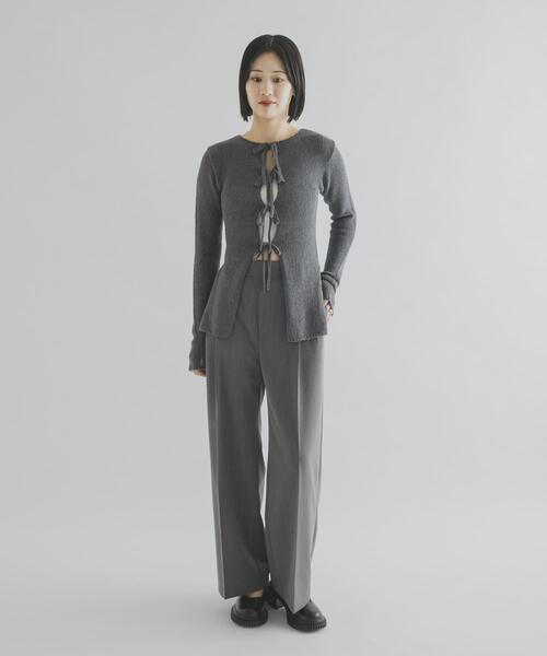 THE GOODLAND MARKET(ザグッドランドマーケット)の「cwtch LOW GAUGE KNIT TOPS(ニット/セーター・レディース・グレー/レッド/ブルー・FREE)」の8枚目の写真