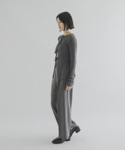 THE GOODLAND MARKET(ザグッドランドマーケット)の「cwtch LOW GAUGE KNIT TOPS(ニット/セーター・レディース・グレー/レッド/ブルー・FREE)」の9枚目の写真