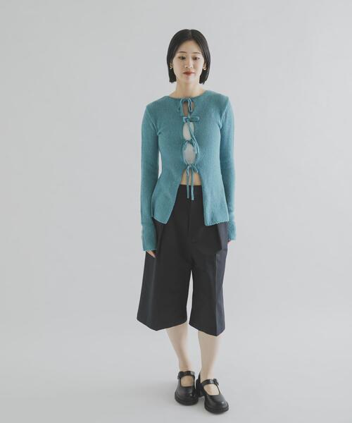 THE GOODLAND MARKET(ザグッドランドマーケット)の「cwtch LOW GAUGE KNIT TOPS(ニット/セーター・レディース・グレー/レッド/ブルー・FREE)」の18枚目の写真