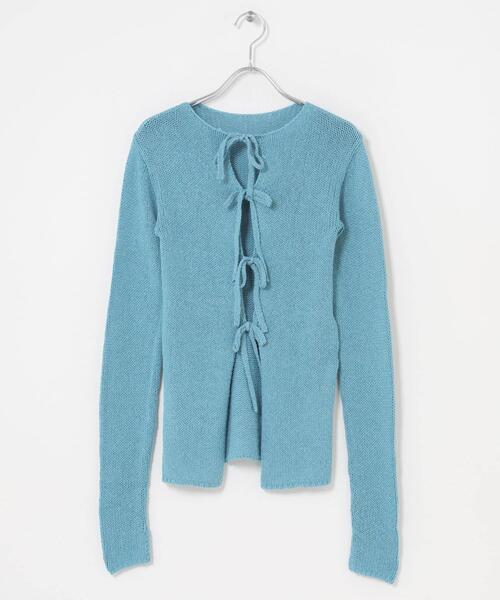 THE GOODLAND MARKET(ザグッドランドマーケット)の「cwtch LOW GAUGE KNIT TOPS(ニット/セーター・レディース・グレー/レッド/ブルー・FREE)」の20枚目の写真