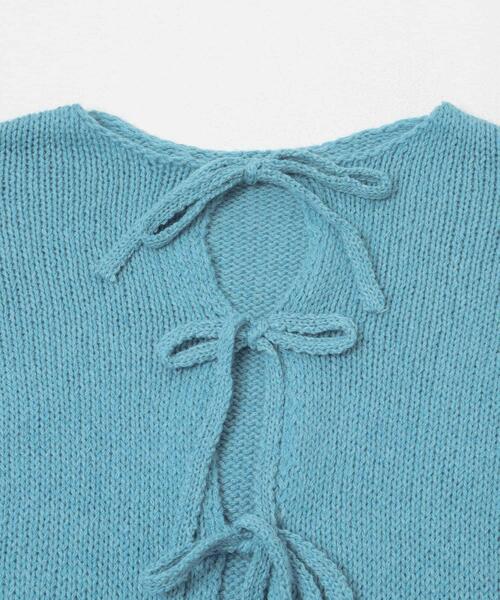 THE GOODLAND MARKET(ザグッドランドマーケット)の「cwtch LOW GAUGE KNIT TOPS(ニット/セーター・レディース・グレー/レッド/ブルー・FREE)」の21枚目の写真