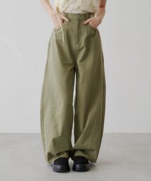 【2026AW/3サイズ展開/高身長サイズ/低身長サイズ】カーブバレルパンツ