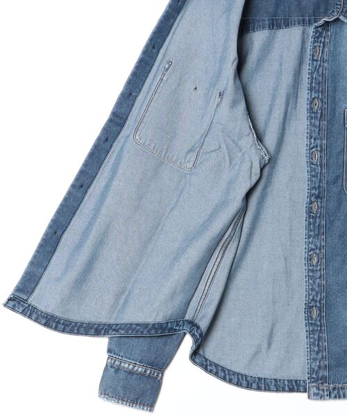 REPLAY（リプレイ）の「ヴィンテージデニムジャケット（デニムジャケット・メンズ・ブルー・LARGE/X-LARGE/SMALL/MEDIUM）」の3枚目の写真