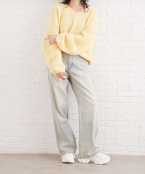 ESPERANZA(エスペランサ)の「【ゴム紐仕様】シフォンリボン付きジュエルマカロニスニーカー(スニーカー・レディース・ホワイト系9/ブラック系8/ピンク系9・LL/S/M/L)」の6枚目の写真
