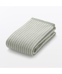 無印良品（ムジルシリョウヒン）の「やわらか薄手フェイスタオル（柄） ３４×８５ｃｍ（タオル）」