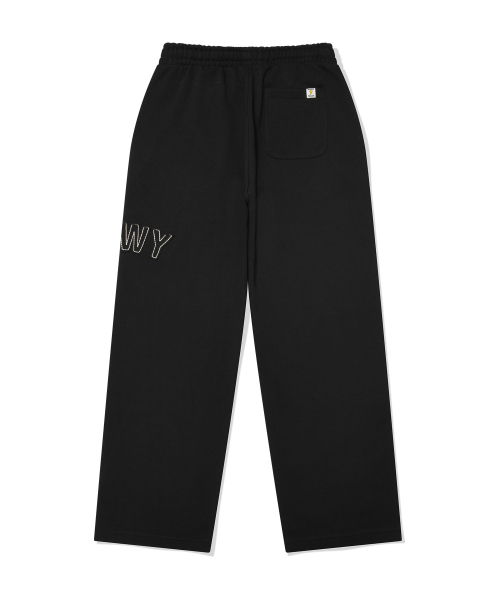 Wacky WiLLy（ワッキーウィリー）の「WKWY タイポ スウェットパンツ ブラック（スウェットパンツ・レディース・その他・SMALL/MEDIUM/LARGE/X-LARGE）」の3枚目の写真