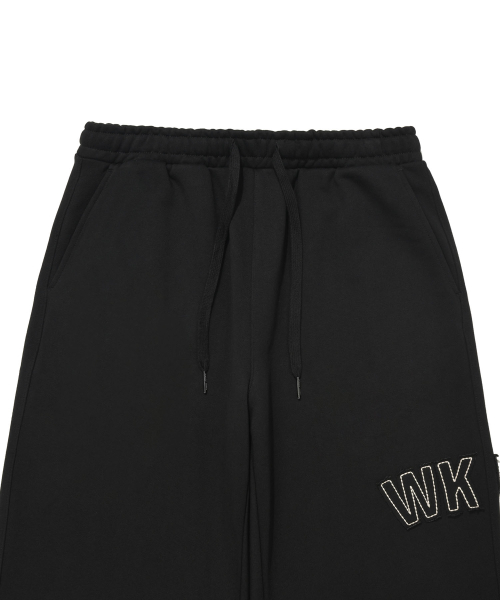 Wacky WiLLy（ワッキーウィリー）の「WKWY タイポ スウェットパンツ ブラック（スウェットパンツ・レディース・その他・SMALL/MEDIUM/LARGE/X-LARGE）」の4枚目の写真