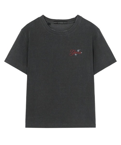 Guess(ゲス)の「UNISEX S/Slv Tee Shirt Tシャツ 半袖 ヒョンジン(Tシャツ/カットソー・メンズ・ブラウン/グレー/アイボリー・MEDIUM/ONE SIZE/LARGE)」の3枚目の写真