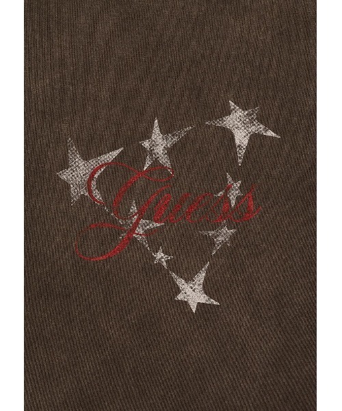 Guess(ゲス)の「UNISEX S/Slv Tee Shirt Tシャツ 半袖 ヒョンジン(Tシャツ/カットソー・メンズ・ブラウン/グレー/アイボリー・MEDIUM/ONE SIZE/LARGE)」の9枚目の写真