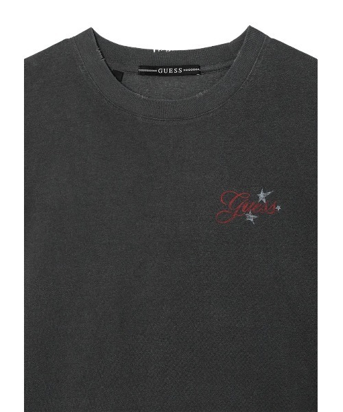 Guess(ゲス)の「UNISEX S/Slv Tee Shirt Tシャツ 半袖 ヒョンジン(Tシャツ/カットソー・メンズ・ブラウン/グレー/アイボリー・MEDIUM/ONE SIZE/LARGE)」の10枚目の写真