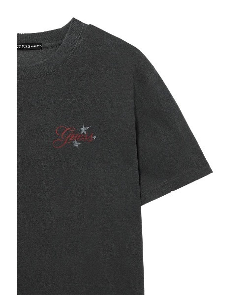 Guess(ゲス)の「UNISEX S/Slv Tee Shirt Tシャツ 半袖 ヒョンジン(Tシャツ/カットソー・メンズ・ブラウン/グレー/アイボリー・MEDIUM/ONE SIZE/LARGE)」の11枚目の写真