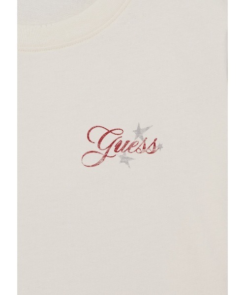 Guess(ゲス)の「UNISEX S/Slv Tee Shirt Tシャツ 半袖 ヒョンジン(Tシャツ/カットソー・メンズ・ブラウン/グレー/アイボリー・MEDIUM/ONE SIZE/LARGE)」の20枚目の写真