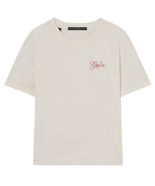 ヒョンジン 着用】 UNISEX S/Slv Tee Shirt Tシャツ 半袖 | GUESS(ゲス
