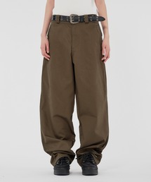 【SETUP】GROSGRAIN WIDE PANTS/グロウグランワイドパンツ