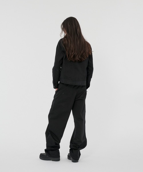 WISH FOR EVER(ウィッシュフォーエバー)の「【SETUP】GROSGRAIN WIDE PANTS/グロウグランワイドパンツ(その他パンツ・メンズ・オリーブ/ブラック/カーキ・SMALL/MEDIUM/LARGE)」の7枚目の写真