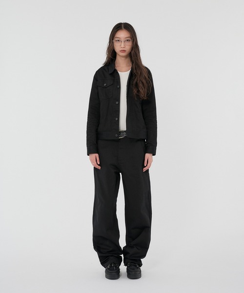 WISH FOR EVER(ウィッシュフォーエバー)の「【SETUP】GROSGRAIN WIDE PANTS/グロウグランワイドパンツ(その他パンツ・メンズ・オリーブ/ブラック/カーキ・SMALL/MEDIUM/LARGE)」の8枚目の写真