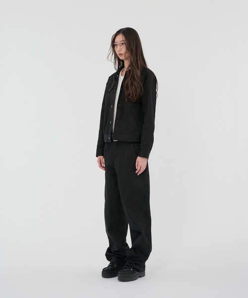 WISH FOR EVER(ウィッシュフォーエバー)の「【SETUP】GROSGRAIN WIDE PANTS/グロウグランワイドパンツ(その他パンツ・メンズ・オリーブ/ブラック/カーキ・SMALL/MEDIUM/LARGE)」の9枚目の写真