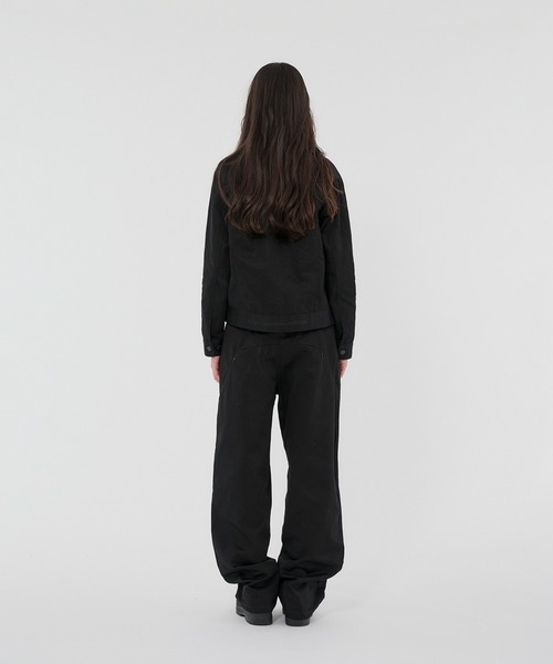 WISH FOR EVER(ウィッシュフォーエバー)の「【SETUP】GROSGRAIN WIDE PANTS/グロウグランワイドパンツ(その他パンツ・メンズ・オリーブ/ブラック/カーキ・SMALL/MEDIUM/LARGE)」の10枚目の写真