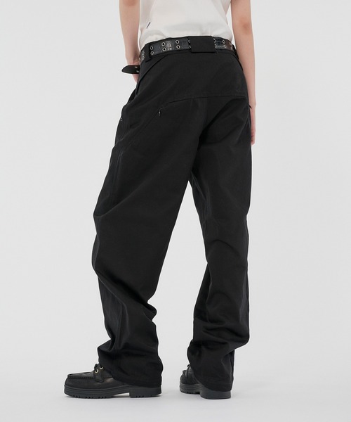 WISH FOR EVER(ウィッシュフォーエバー)の「【SETUP】GROSGRAIN WIDE PANTS/グロウグランワイドパンツ(その他パンツ・メンズ・オリーブ/ブラック/カーキ・SMALL/MEDIUM/LARGE)」の12枚目の写真