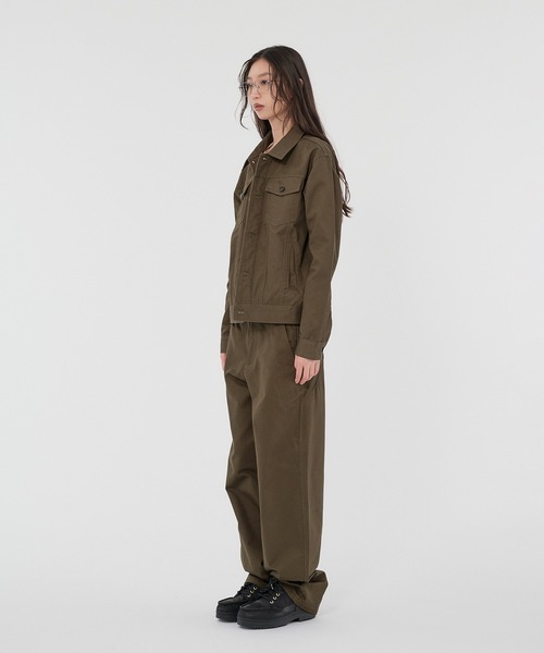 WISH FOR EVER(ウィッシュフォーエバー)の「【SETUP】GROSGRAIN WIDE PANTS/グロウグランワイドパンツ(その他パンツ・メンズ・オリーブ/ブラック/カーキ・SMALL/MEDIUM/LARGE)」の21枚目の写真