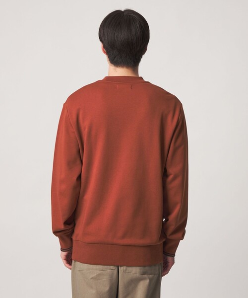 FRED PERRY(フレッドペリー)の「<FRED PERRY>クルーネック 長袖 スウェット(スウェット・メンズ・ダークオレンジ/ブラック/オリーブ・XL/L/M)」の9枚目の写真