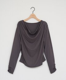 【WEB限定】ドレープロングスリーブ