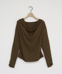 【WEB限定】ドレープロングスリーブ