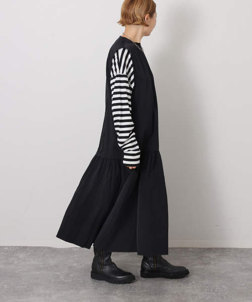JOURNAL STANDARD LUXE(ジャーナルスタンダード ラックス)の「T's NS-OP(ワンピース・レディース・ブラック・FREE)」の7枚目の写真