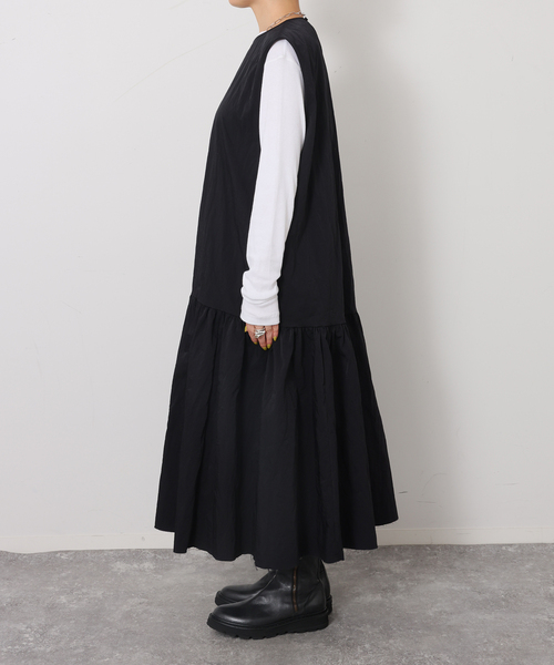 JOURNAL STANDARD LUXE(ジャーナルスタンダード ラックス)の「T's NS-OP(ワンピース・レディース・ブラック・FREE)」の12枚目の写真